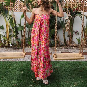 The Long Weekend Maxi Dress | Paradise Palms | Show Me Your Mumu